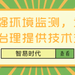 加強環境監測，為環境治理提供技術支撐